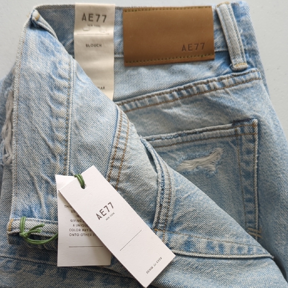 SLOUCH AE77 Light Blue Jeans 00 STANDARD
